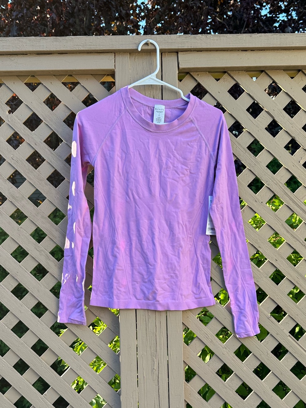 NWT Athleta Momentum Seamless Top - Wildflower Small